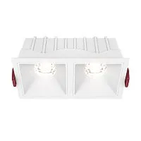 Встраиваемый светильник Maytoni Alfa LED DL043-02-10W4K-SQ-W 