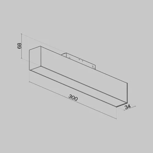 Трековый светодиодный светильник для магнитного шинопровода Maytoni Technical Basis TR012-2-12W4K-W  фото 3