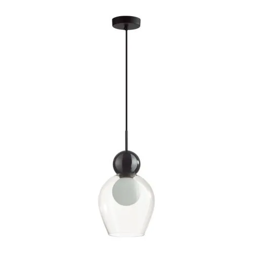 Подвес SONEX Blacky 5023/1 стекло белое 