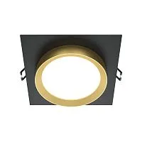 Встраиваемый светильник Maytoni Hoop DL086-GX53-SQ-BG 