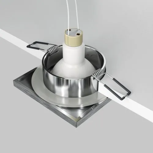 Встраиваемый светильник Maytoni Technical Stark DL083-01-GU10-SQ-S  фото 7