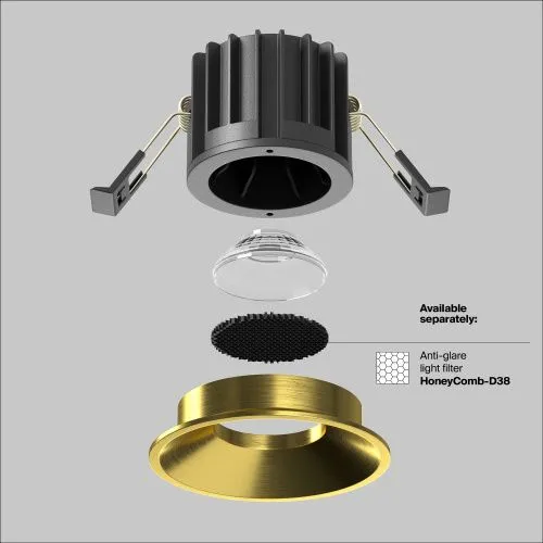 Встраиваемый светильник Technical DL058-12W3K-BS  фото 4