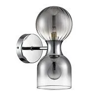 Бра LUMION  8114/2W TAUNA стекло/серый 