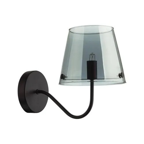 Бра LUMION  6570/1W SMOKY стекло/серый 