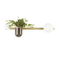 Настенный светильник SONEX Flower 4682/1WA стекло белое 