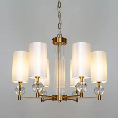 Подвесная люстра Arte Lamp MATAR A4027LM-6PB  фото 2