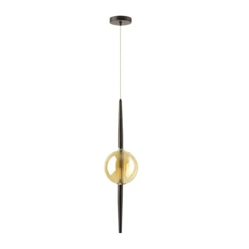 Подвес SONEX Lazia 4684/1 стекло янтарный 