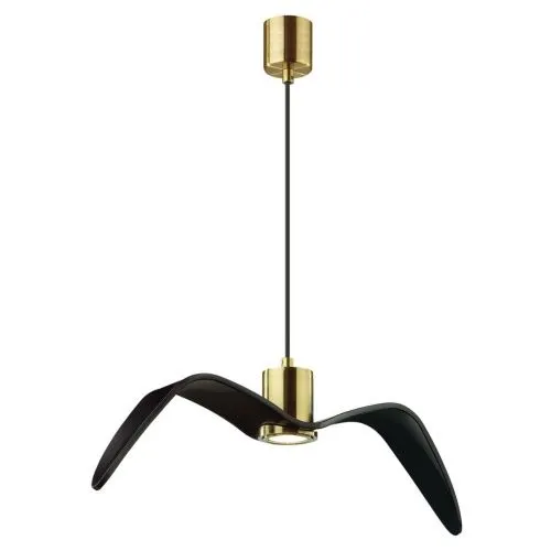 Подвес SONEX Birds 4900/1C стекло чёрный 